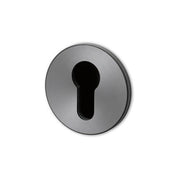 Escutcheon Plate / Euro Profile / Gun metal