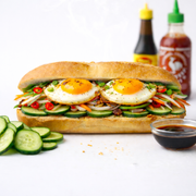 Banh Mi Op La (Fried egg)