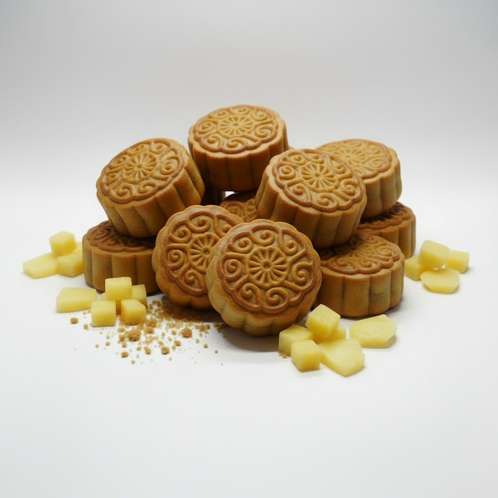 A box of 12 pieces Taiwanese pineapple cake